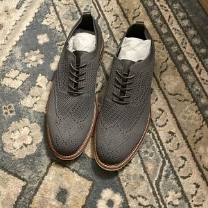 Reaction Kenneth Cole Klay Flex Lace Up D size 13 medium. Grey